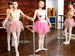 Caller Bow and Alexis Wilson are fucking with their lovely coach