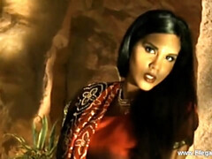 Dansen, Erotisch, Vrouw, Hd, Indisch, Natuurlijk, Natuurlijke tieten, Alleen