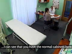 Hottie Saleswoman Strikes A Deal With The Dirty Doctor