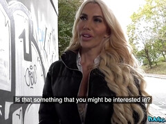 Grosser schwanz, Grosse titten, Blondine, Vollbusig, Monster, Titten