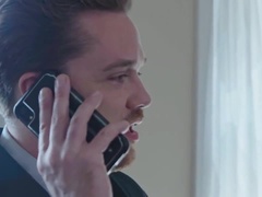 Braunhaarige, Aufs gesicht abspritzen, Hd, Strümpfe, Flotter dreier