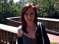 Минет, Брюнетки, В машине, Тощие, Стриптизерша, Тату, Молоденькие, Сиськи