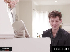 Блондинки, Минет, Глубокая глотка, Ласковые ручки, Лизание жопы, Трансы