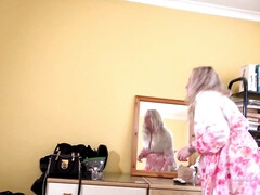 Andrea Ann’s Solo Lingerie Seduction in Sensual Fingering