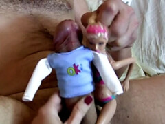 Funny idea from BJ Queen Sylvia Chrystall.Cockboy&Barbie. The Lone Rider I.