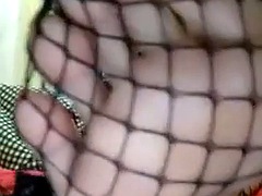 asian soles in fishnets