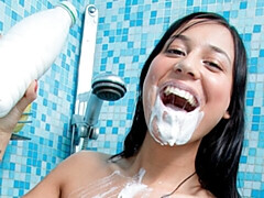 Fetching Vivian at shower video