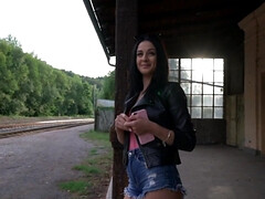 Amateur, Mamada, Corridas, Hembra, Orgasmo, Público, Adolescente, Tetas