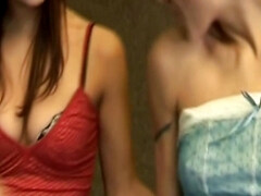 Cul, Gros seins, Lesbienne, Lingerie, Chatte, Nénés, Jouets, Rétro ancien