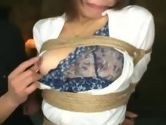 Teasing oriental whore got drilled very hard