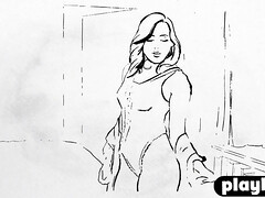 お尻, デカ尻, ブロンド, Hd, 下着, 淫乱熟女, 裸, ソフトコア