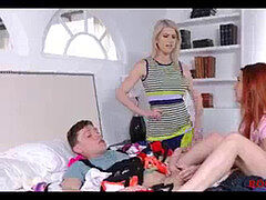 Youthful, bigtits, brother-sister