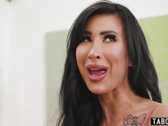 Grosser schwanz, Schwanz, Familie, Hardcore, Lecken, Milf, Taboo, Tätowierung