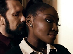 Culo, Tetas grandes, Negro, Mamada, Hablar sucio, Ébano, Interracial, Coño