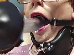 素人, 緊縛, フェラチオ, ボンデージ, フェティッシュ, 一人, オッパイの, おもちゃ