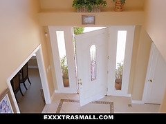 Arsch, Blondine, Braunhaarige, Schwanz, Hd, Muschi, Flotter dreier, Titten