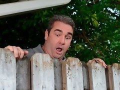Grote kont, Pijpbeurt, Bruinharig, 1 man 2 vrouwen, Masturbatie, Moeder die ik wil neuken, Buiten, Trio