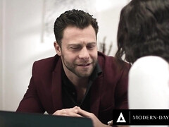 美女, デカパイ, フェラチオ, 茶髪の, 巨乳な, 自然山雀, ラフ, 妻