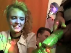 Blondine, Gruppe, Lingerie, Spielzeuge