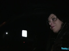 素人, お尻, フェラチオ, 車, バック, アウトドア, ハメ撮り, 公共