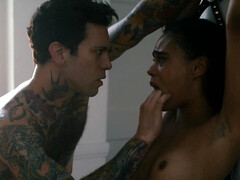 Besamung, Schwarz, Hardcore, Hd, Interrassisch, Natürlichen titten, Zierlich, Titten