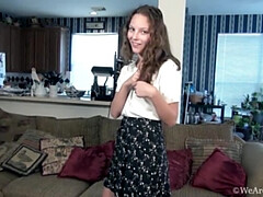 茶髪の, 女, 毛深い, Hd, 下着, 一人, オッパイの