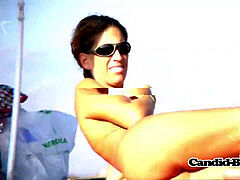 amazing Hot bodacious Big Tits Nudist mummies Beach Voyeur Spy Cam