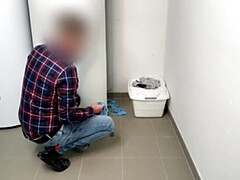 Verga grande, Rubia, Alemán, Orgasmo, Calcetines