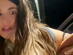 Amateur, Coche, Hembra, Fetiche, Penetracion con dedos, Orgasmo, Al aire libre, Coño