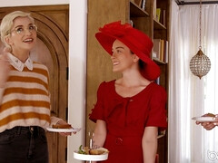 Amerikanisch, Arschlecken, Grosse titten, Spermaladung, Schwanz, Brille, Jeans, Lecken