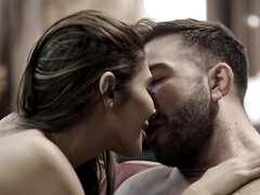 Unfall, Spermaladung, Fingern, Hd, Natürlichen titten, Muschi, Überraschung, Ehefrau