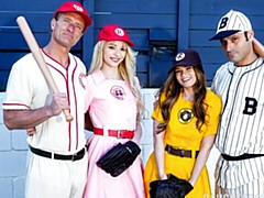 18 jaar, Grote kont, Grote lul, Pijpbeurt, Hondjeshouding, Kwartet, Kut duiken, Tieten likken