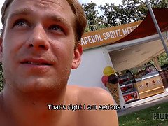 Cocu, Tchèque, Hd, Argent, De plein air, Pov, Réalité, Adolescente