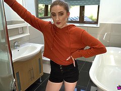 Cul, Beauté, Hd, Nue, Douche, Maigrichonne, Solo, Nénés