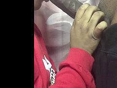 ぽっちゃり, デカチン, 黒人, 黒人, フェラする