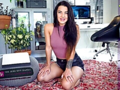 Brunette brune, Gode, Masturbation, Seins naturels, Solo, Adolescente, Nénés, Webcam