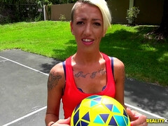 Amateur, Blonde, Sucer une bite, Faciale, De plein air, Chatte, Maigrichonne, Suçant