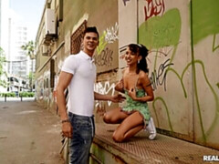 デカチン, フェラチオ, バック, ラティーナ, 自然山雀, ガリガリ, ティーン, オッパイの