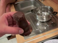 Брюнетки, Сперма во рту, Семяизвержение, Сперма на лице, От первого лица, Душ, Чулки, Сиськи