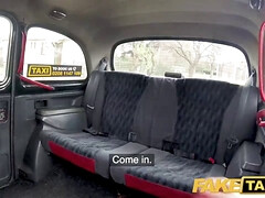 Petite French fox Rachel Adjani takes on hard cock in fake taxi