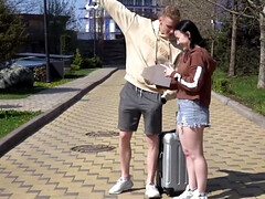 18, フェラチオ, 茶髪の, ヨーロピアン, ハードコア, Hd, ティーン, オッパイの