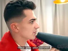 Cuck4k. she likes to nail two strangers at once in both crevices and her hubby loves to watch it