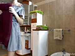 Schönheit, Kehlenfick, Frau, Behaart, Milf, Muschi, Solo, Titten