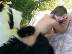Сперма на лице, На природе, Игрушки