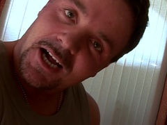 Anaal, Blond, Sperma shot, Dubbele penetratie, Sperma in gezicht, Ondergoed, Tatoeage, Trio