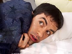 Zaawaadi gets tricked into a wild reality fuck with a big cock - not turned on by it!