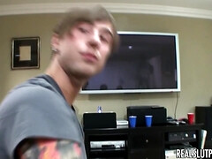 お尻, パーティ, オマンコ, ティーン, オッパイの