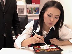 Азиатки, Минет, Ноги, Фут фетиш, Хд, Японки, В офисе, Колготки