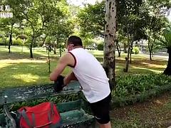 Anal, Asiatique, Grosse bite, Sucer une bite, Homosexuelle, Branlette thaïlandaise, Thaïlandaise