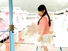 Lusty oriental kimika ichijou costume is fondling her copher